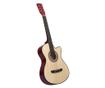 Akustična gitara Western s prorezom i 6 žica 38 " od drva lipe