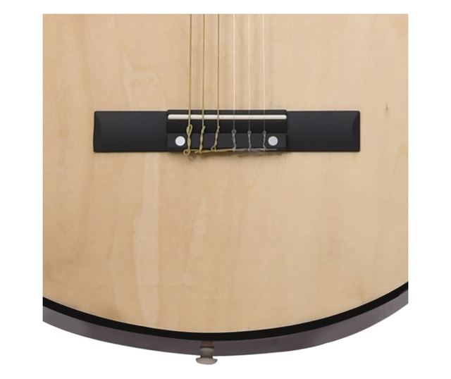 Κιθάρα Western Classical Cutaway με Ισοσταθμιτή 6 Χορδές Μαύρη
