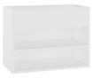 Bancheta pantofar, alb, 60x30x45 cm, PAL