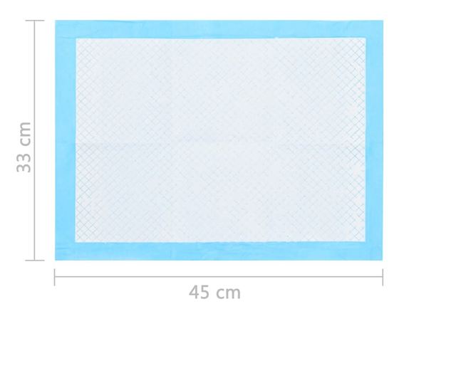 Podloge za obuku ljubimaca 200 kom 45 x 33 cm od netkane tkanine