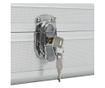 Kutija za oružje srebrna 134 x 35 x 12 cm aluminijska