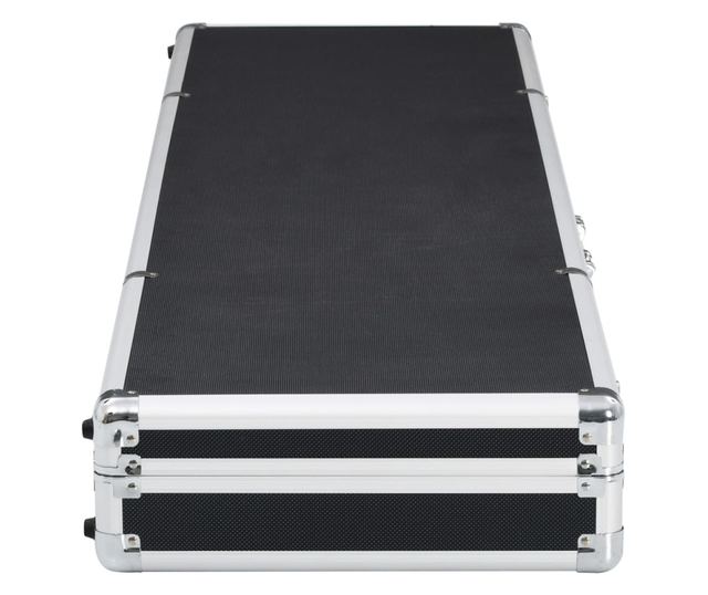 Kutija za oružje crna 134 x 35 x 12 cm aluminijska
