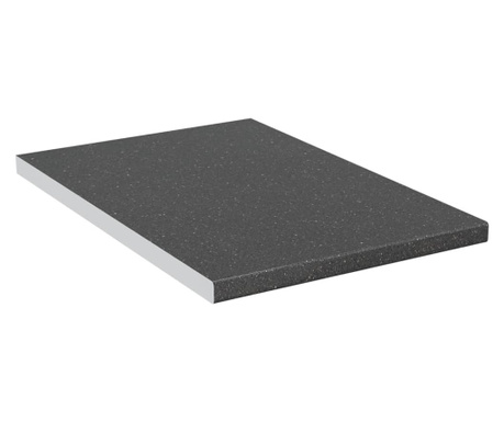 Blat kuchenny, czarny o strukturze granitu, 40x60x2,8 cm, płyta