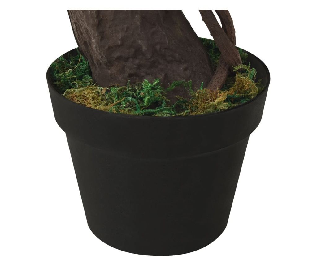 Umjetni bonsai čempres s loncem, zelen, 70 cm - 6