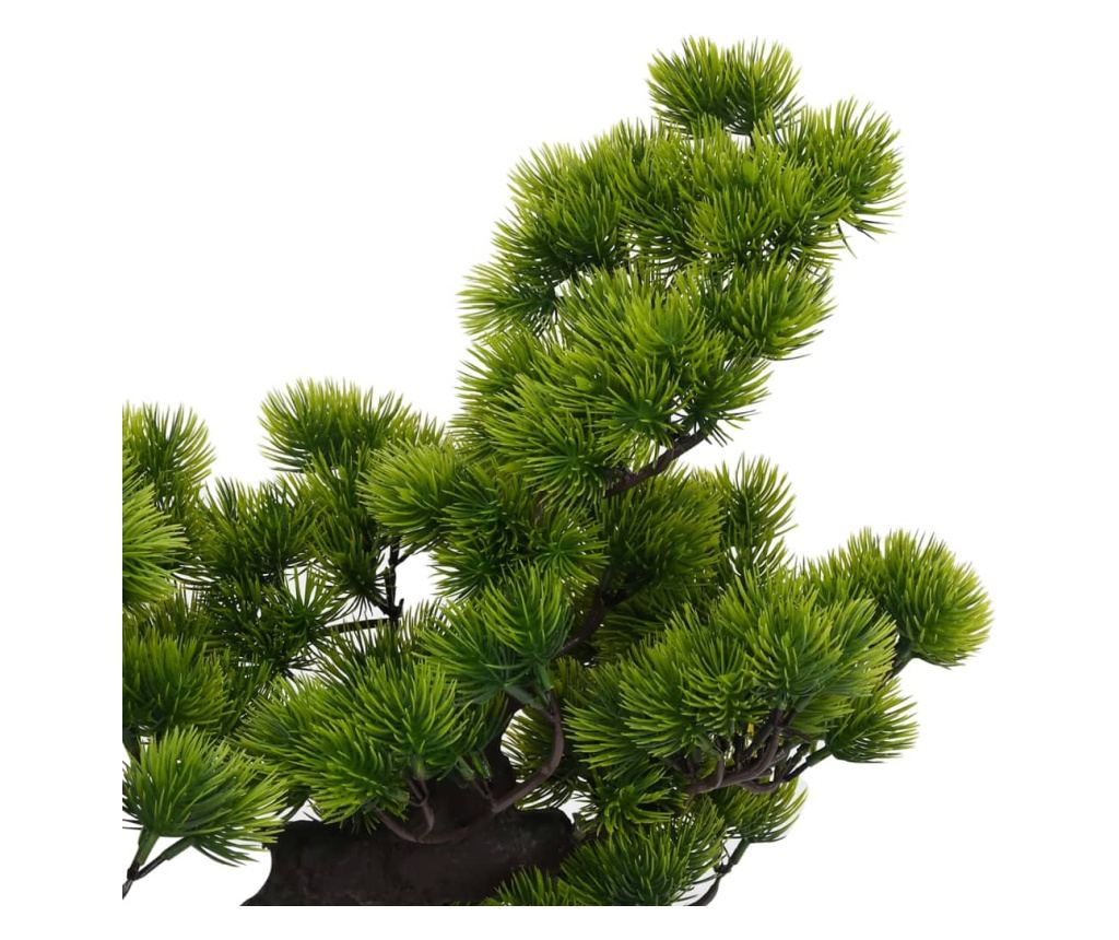Umjetni bonsai Pinus s loncem, zelen, 70 cm - 4