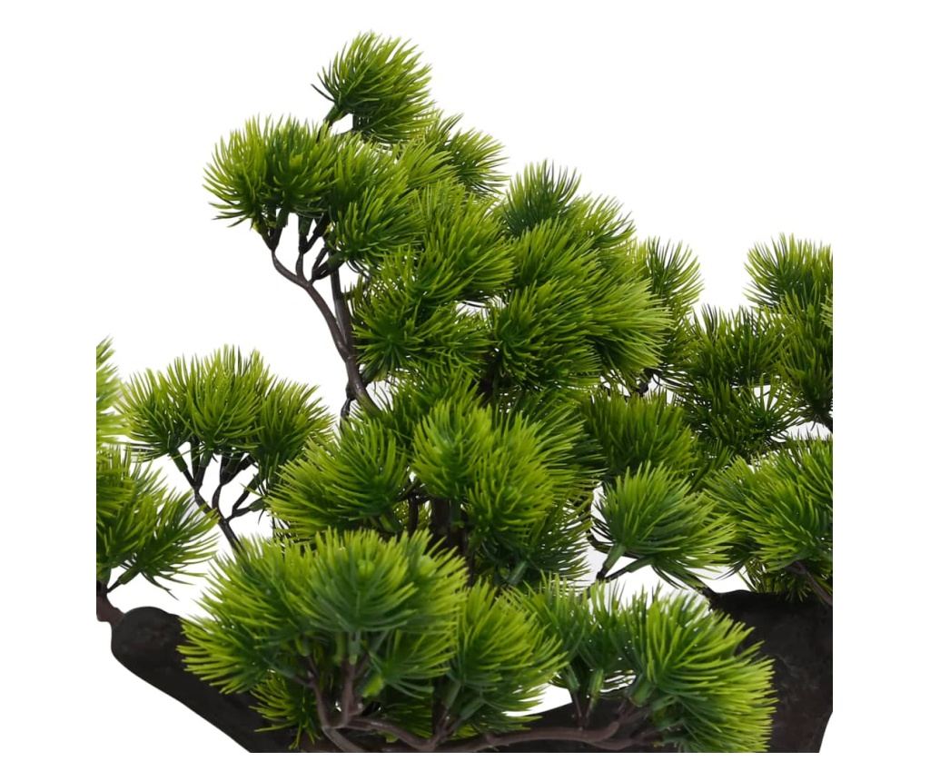 Umjetni bonsai Pinus s loncem, zelen, 70 cm - 5