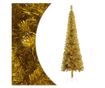 Uski umjetni božićni bor, zlatni, 240 cm thumbnail 1