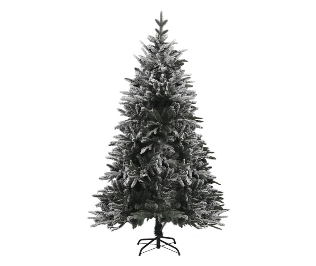 Umjetno božićno drvce sa snijegom, zeleno, 240 cm, PVC - 2