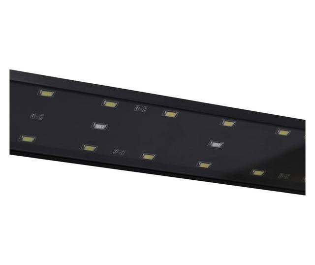 LED лампа за аквариум със скоба, 25-45 см, синьо и бяло