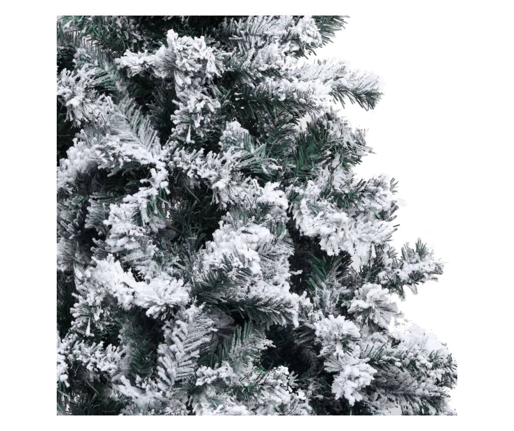 Umjetno božićno drvce sa snijegom, zeleno, 300 cm, PVC - 5