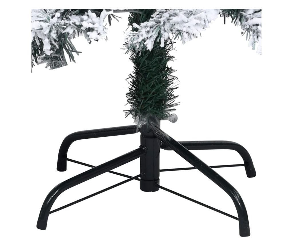 Umjetno božićno drvce sa snijegom, zeleno, 300 cm, PVC - 6