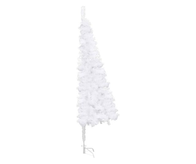 Kutno umjetno božićno drvce bijelo 180 cm PVC