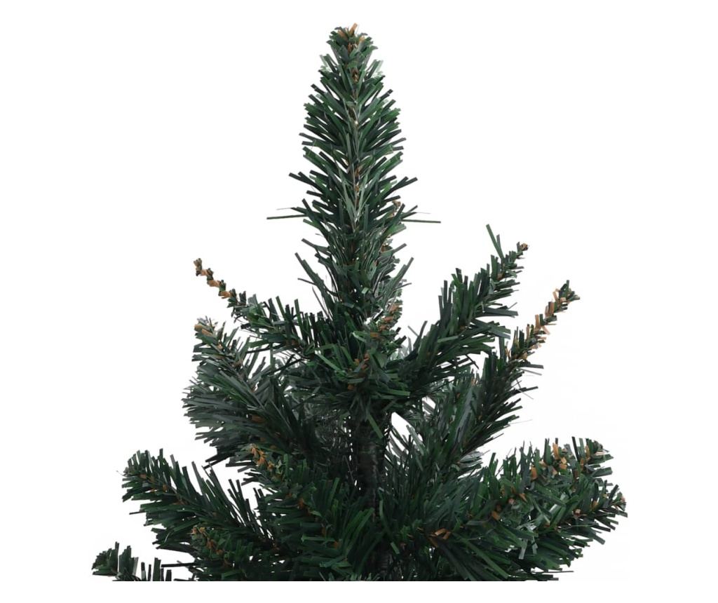 Umjetno božićno drvce sa zelenim stalkom 90 cm PVC - 4