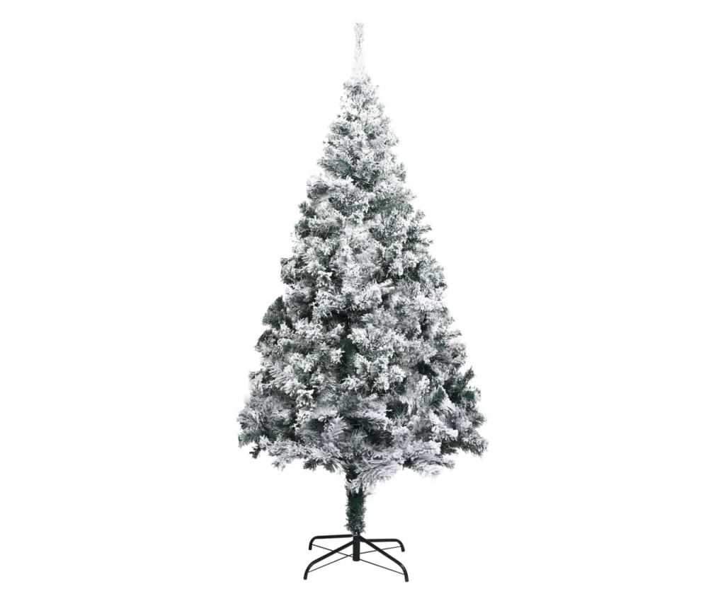 Umjetno božićno drvce sa snijegom, zeleno, 300 cm, PVC - 3