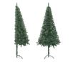 Umjetno božićno drvce za kut, zeleno, 120 cm, PVC