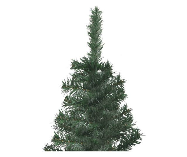 Umjetno božićno drvce za kut, zeleno, 120 cm, PVC