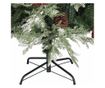 Božićno drvce s češerima, zeleno/bijelo, 150 cm, PVC&PE thumbnail 4