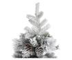 Božićno drvce sa snijegom i češerima, 150 cm, PVC&PE