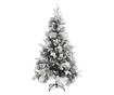 Božićno drvce sa snijegom i češerima, 195 cm, PVC&PE thumbnail 2