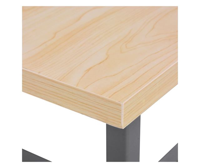 Banc de lucru, gri, 120 x 60 x 85 cm, otel