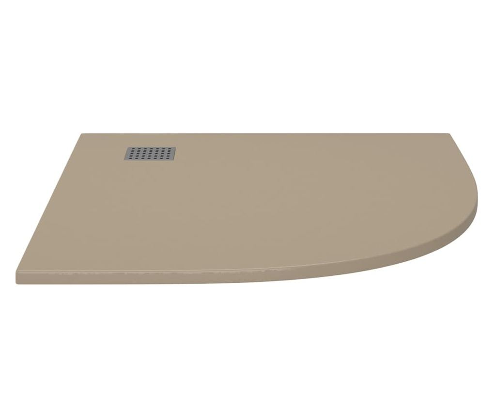 Душ корито, SMC, кафяво, 90x90 см - 3