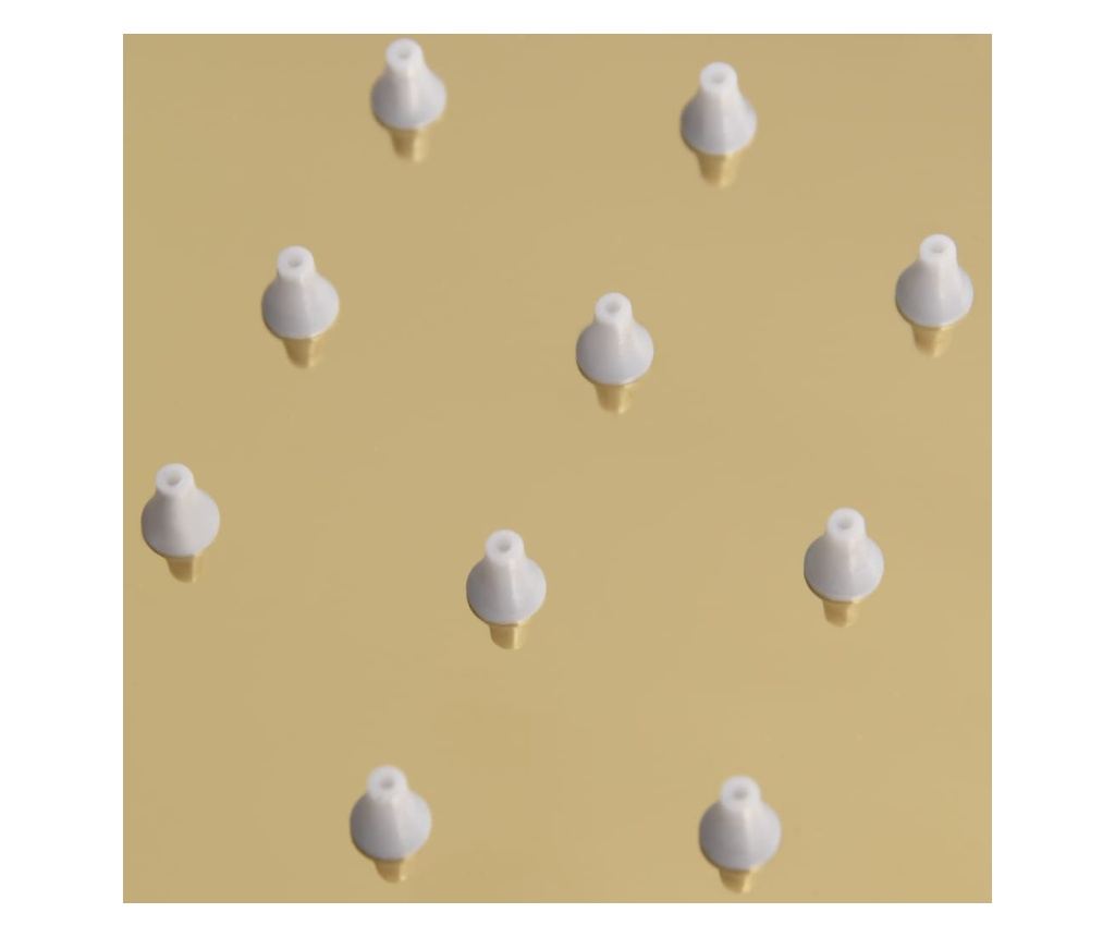 Rainshower душ пита, инокс, 40x30 cм, правоъгълна, златиста - 6