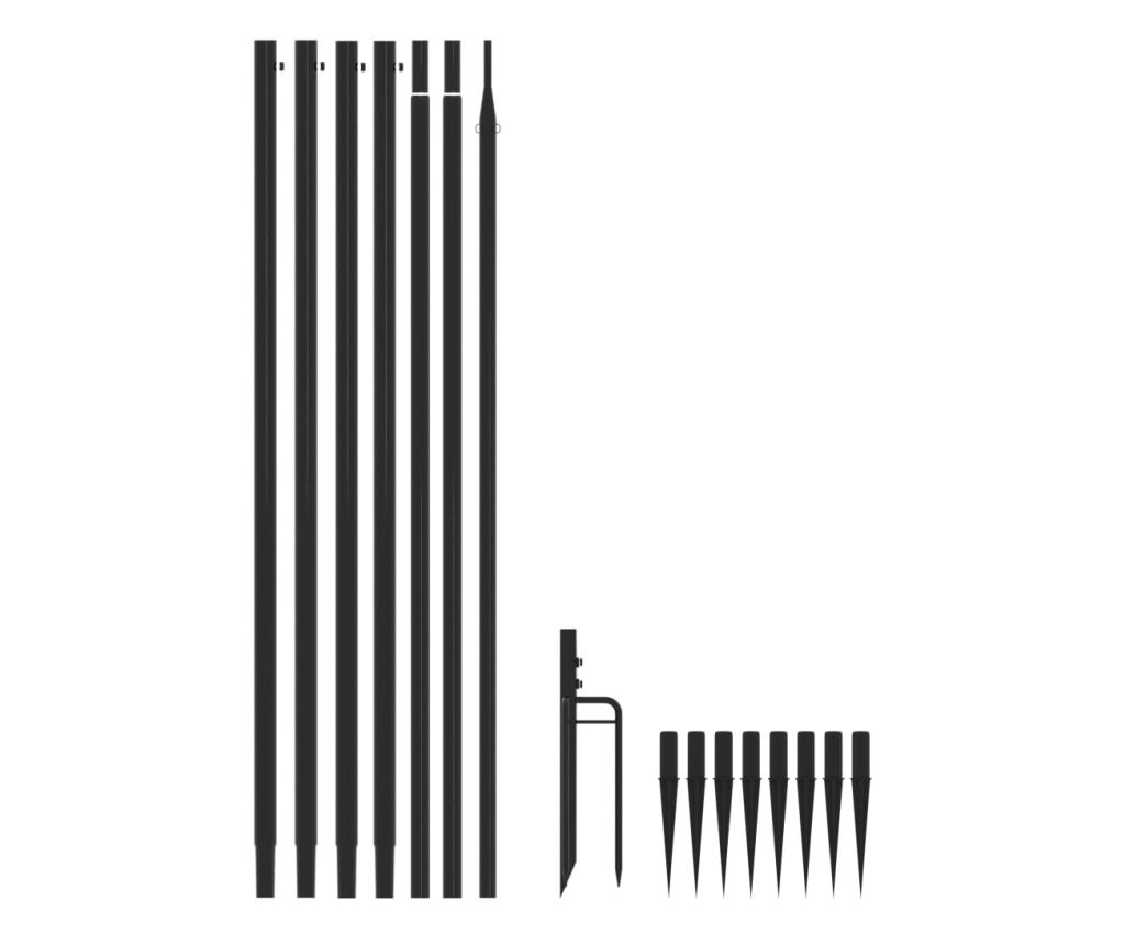 Božićna svjetlosna zavjesa 1300 LED šarenih svjetala 8 m, unutarnja/vanjska. - 7