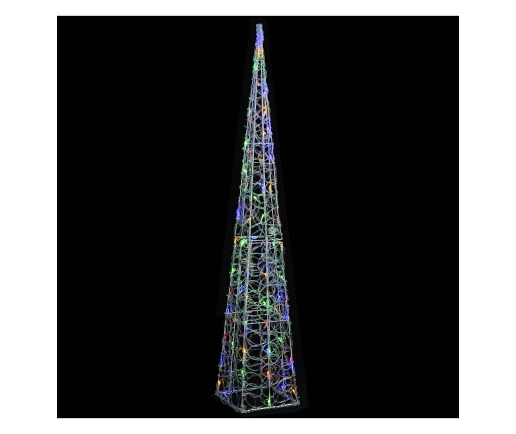 Dekorativni LED konus u boji, 120 cm, akril - 2