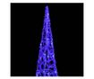 Dekorativni LED svjetlosni konus, plavi, 60 cm, akril thumbnail 3