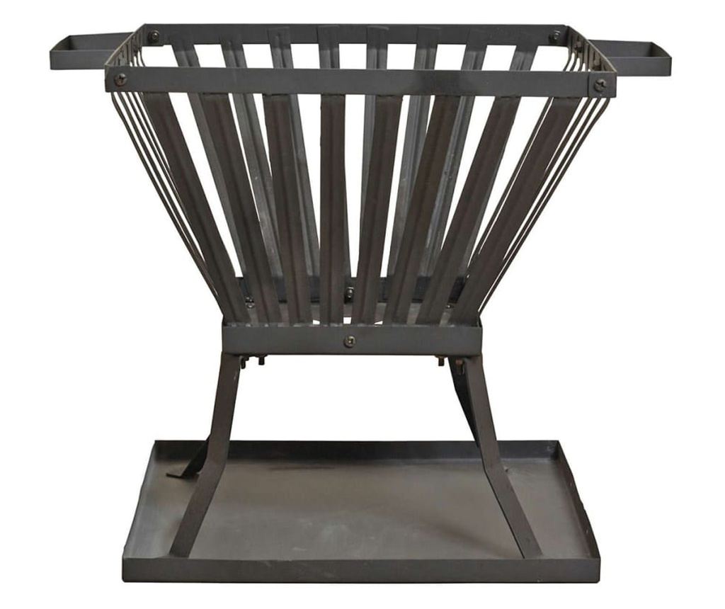 Košara za vatru RedFire Denver, crna, 39 x 39 cm, čelik, 85015 - 2