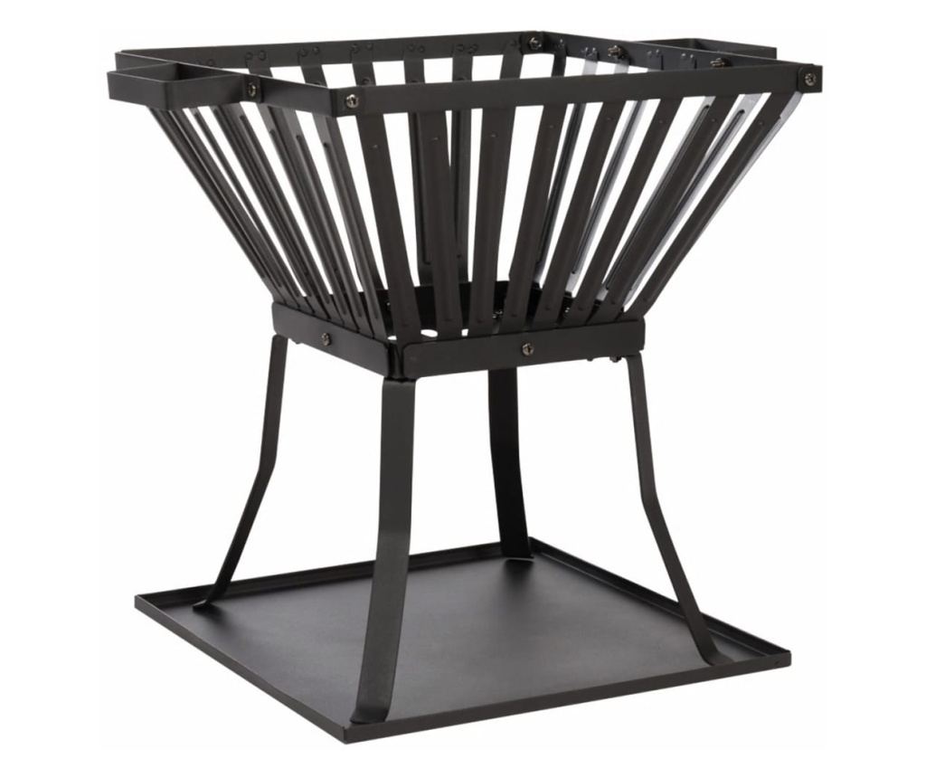 Košara za vatru RedFire Denver, crna, 39 x 39 cm, čelik, 85015 - 10