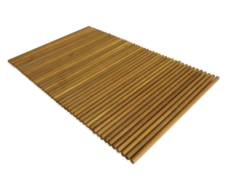 Mata łazienkowa, drewno akacjowe, 80 x 50 cm