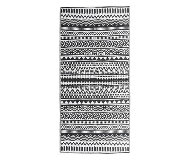 Външна постелка, черна, 80x150 см, PP