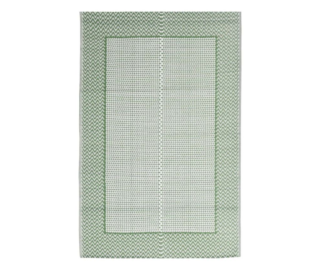 Външна пътека, зелена, 140x200 см, PP - 2