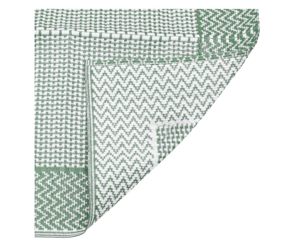 Външна пътека, зелена, 140x200 см, PP - 4