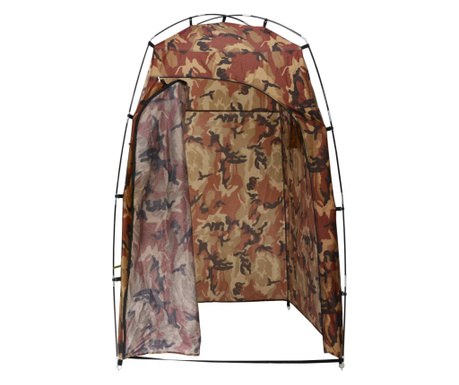terepszínű tusoló/wc/öltöző sátor