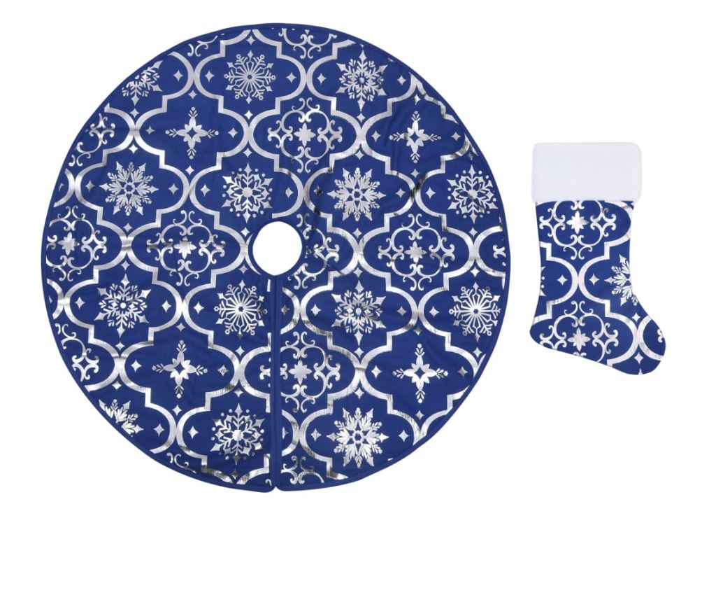 Karcsonyi fenyszoknya kk zoknival, 150 cm-es szvet - 2