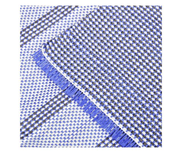 Preproga za šotor 550x250 cm modra