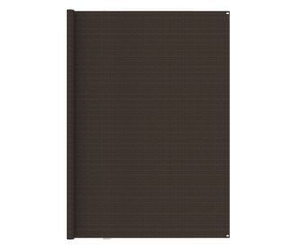Preproga za šotor 250x500 cm rjava