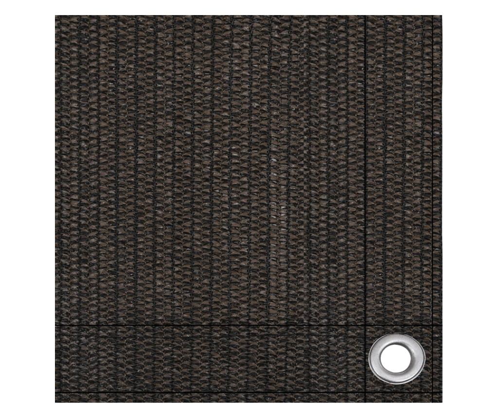 Preproga za šotor 250x500 cm rjava - 2