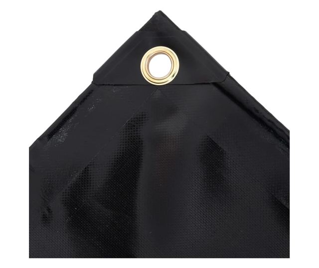 Cerada 650 g/m² 4 x 5 m crna