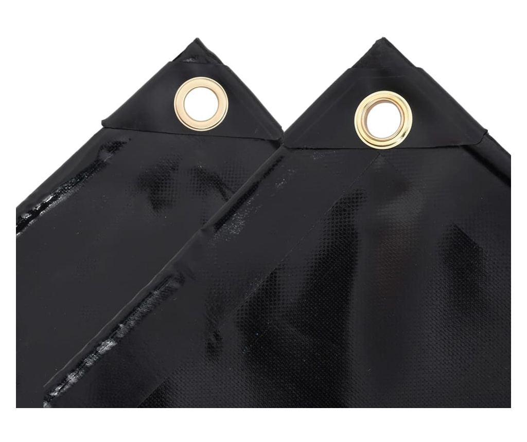 Cerada 650 g/m² 4 x 5 m crna - 6