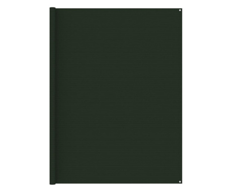 sötétzöld sátorszőnyeg 250 x 250 cm