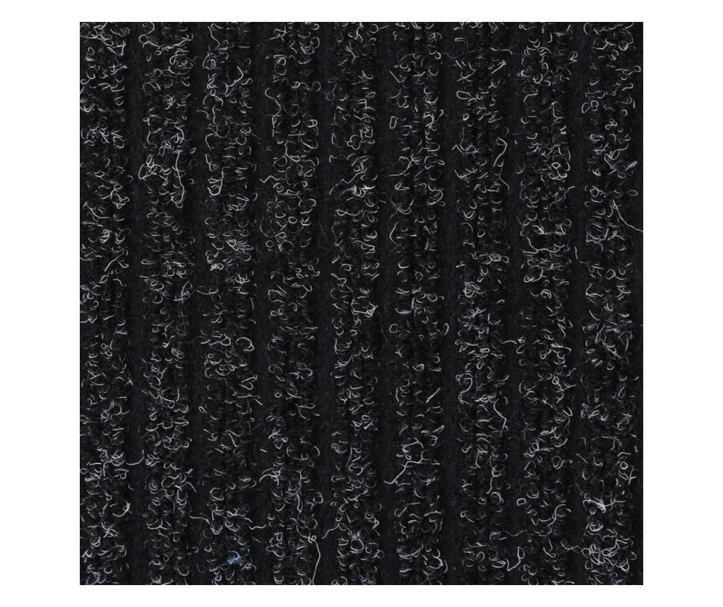 Otirač za ulaz, antracit s prugama, 40x60 cm - 5