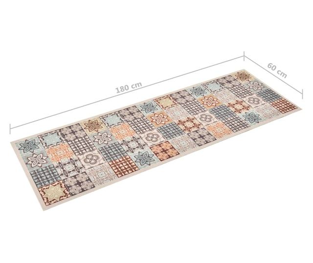 Kuchenny dywanik podłogowy Mosaic Colour, 60x180 cm