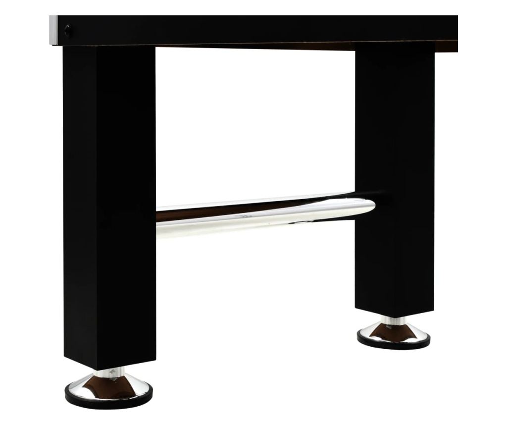 Miza za namizni nogomet jeklo 60 kg 140x74,5x87,5 cm črna - 13