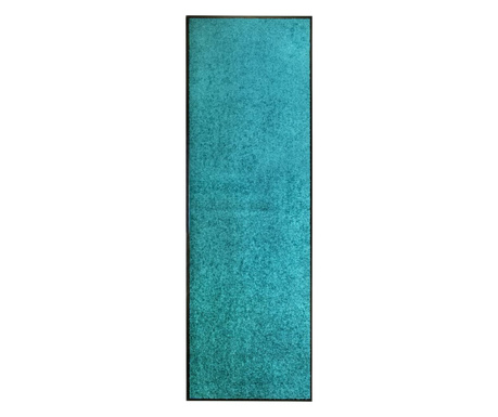 Covoras de usa lavabil, cyan, 60 x 180 cm