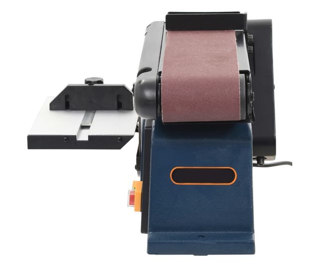 Električna brusilica s diskom i tračna brusilica 370 W 150 mm