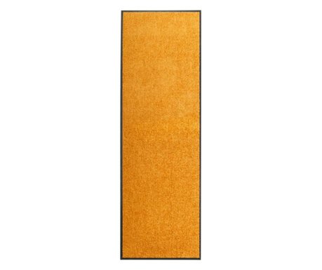 narancssárga kimosható lábtörlő 60 x 180 cm