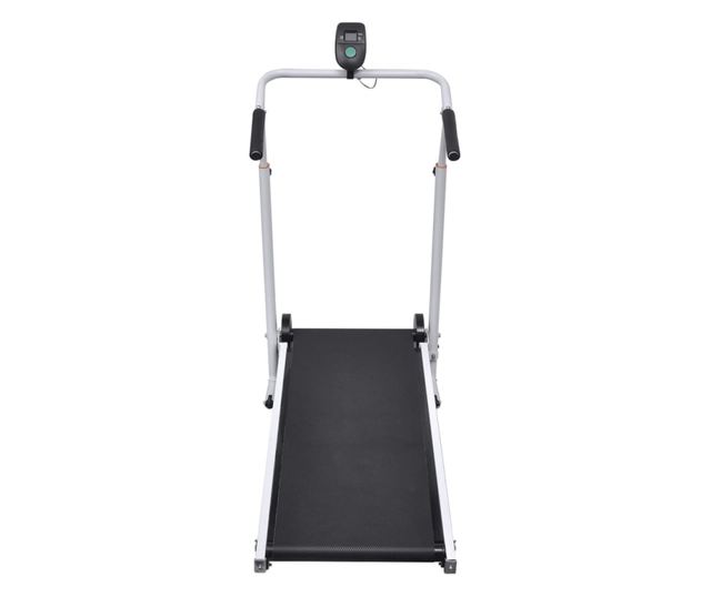 fekete összecsukható mini futópad 93 x 36 cm